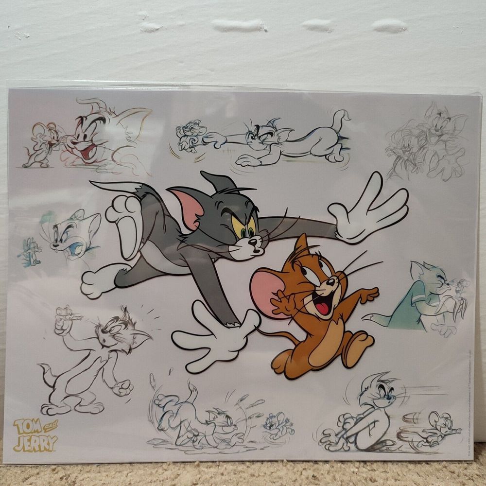 Tom And Jerry Fan Cel Art Print Limited Edition & Certificate Of Authenticity